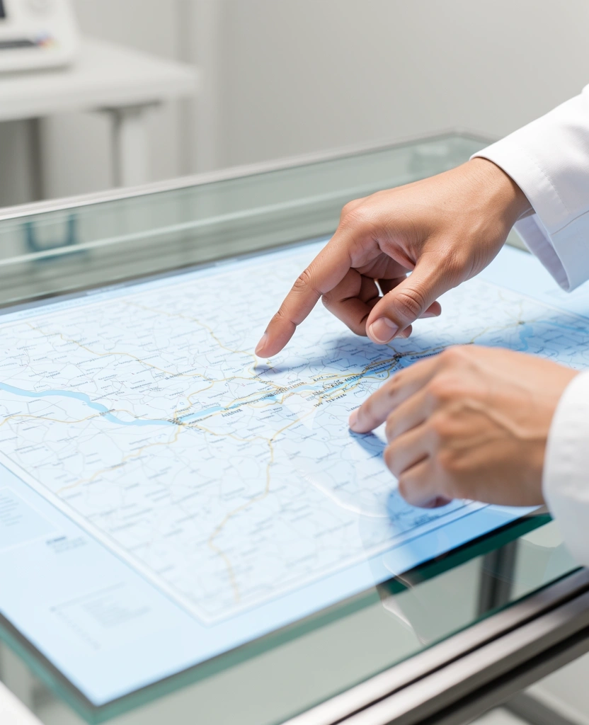 Analyzing regional growth patterns