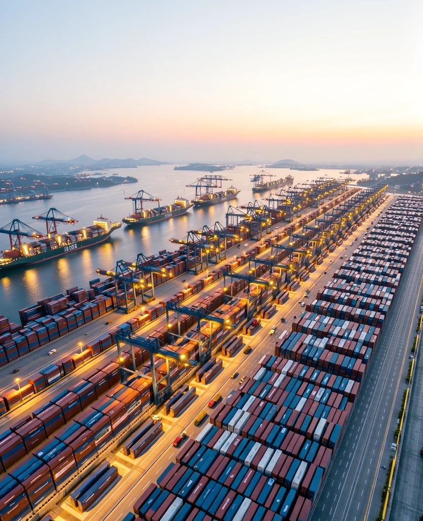 Supply chain analytics visualization